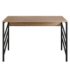 Tuna 47" Wide Metal Manufactured Wood Computer Desk