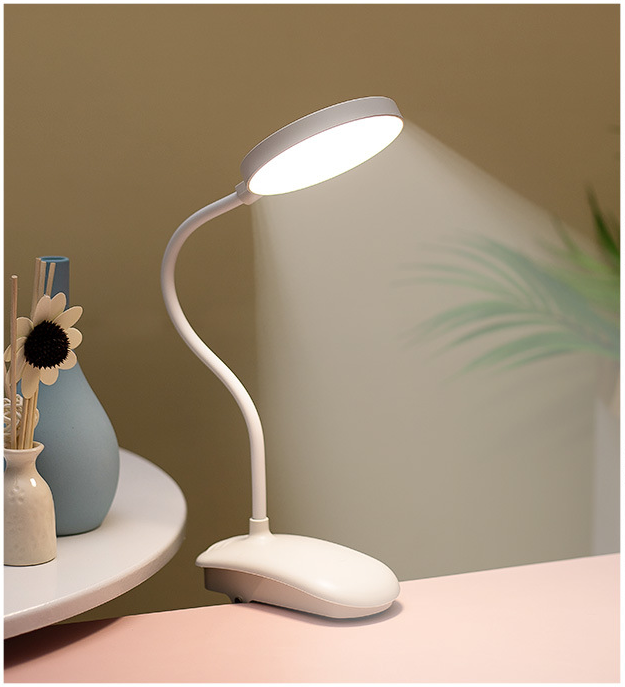 Bright LED Table Lamp Study Desk Reading Book Lamp Eye-care Bedside Bedroom Battery Desk Light For Student Office LED Stand Decorative Table Lamp Cute Study Lamps for Bedroom Décor
