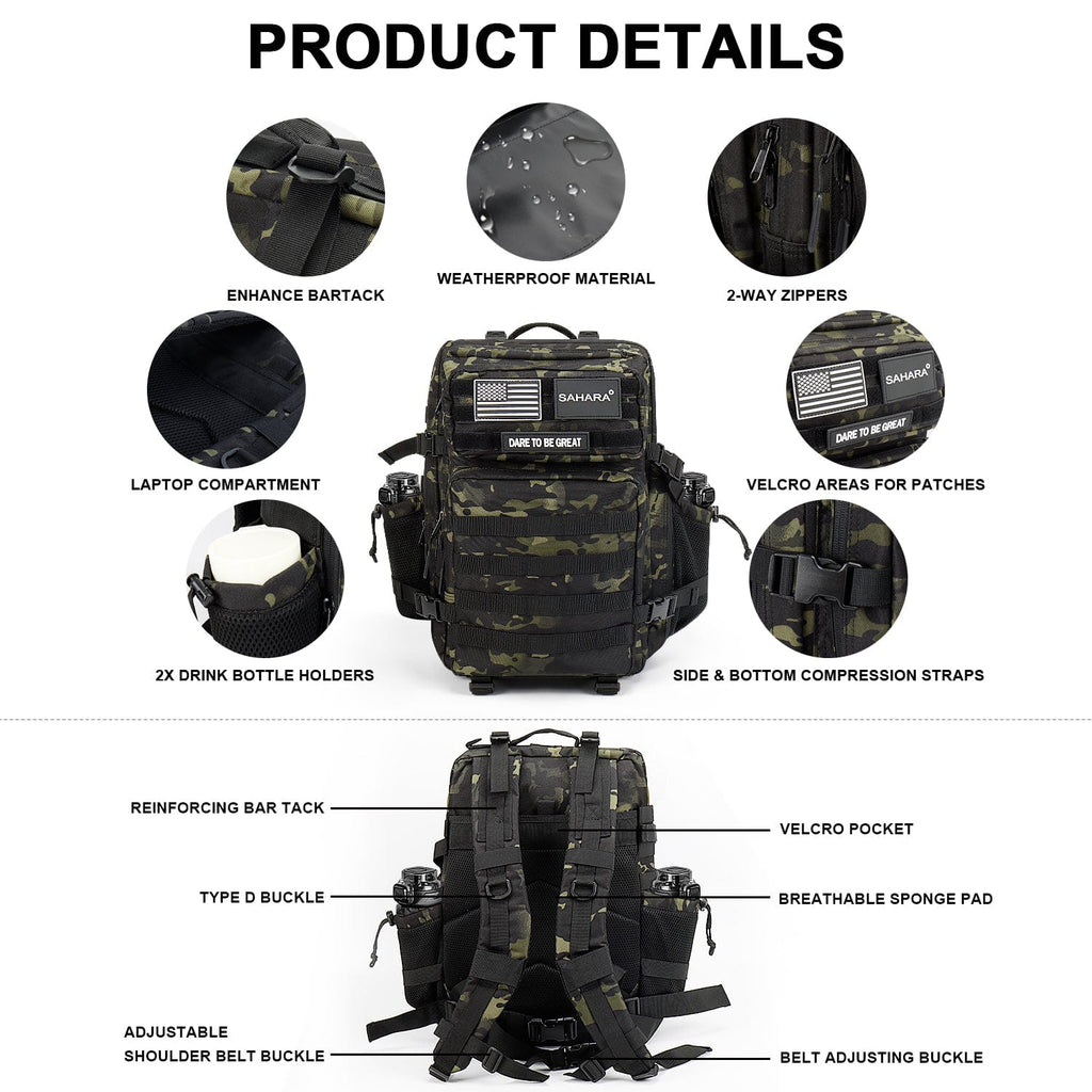 Raider Series Travel Bag & Laptop Backpack for Laptops up to 17.3-inch