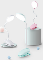 Bright LED Table Lamp Study Desk Reading Book Lamp Eye-care Bedside Bedroom Battery Desk Light For Student Office LED Stand Decorative Table Lamp Cute Study Lamps for Bedroom Décor