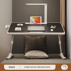 Adjustable Foldable Laptop Bed Desk with Lamp & USB