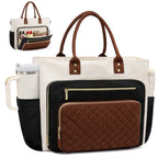 Womens Travel Work Bag With A Large Cup Holder