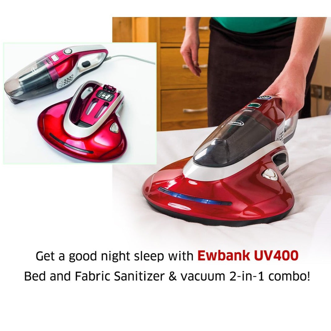 Ewbank UV400 Multi-Use Bed & Fabric Sanitizer & Vacuum Cleaner