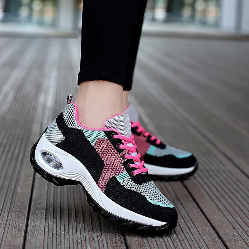Women's Breathable Air-Cushioned Mesh Sneakers