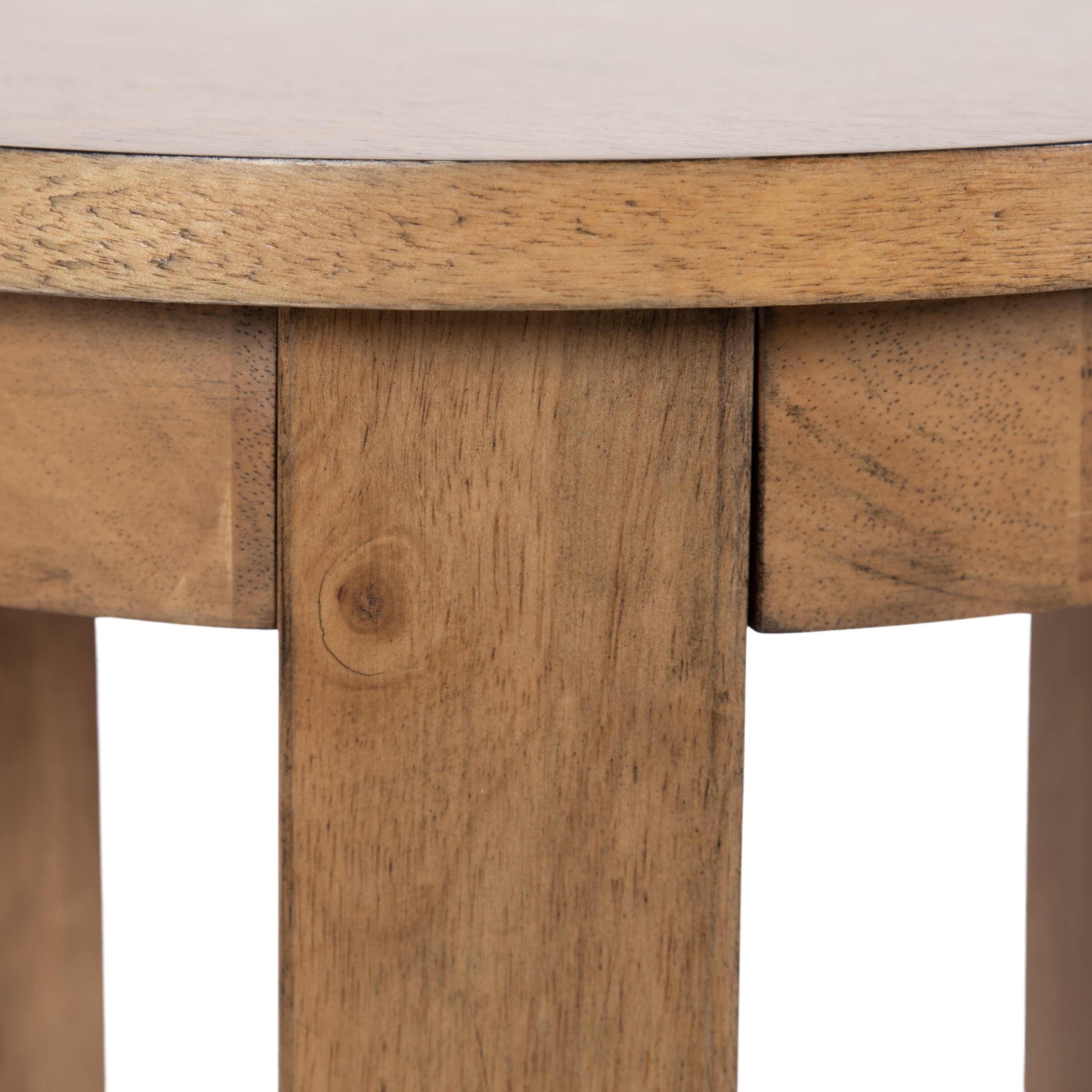 Foxford Round Wood Side Table