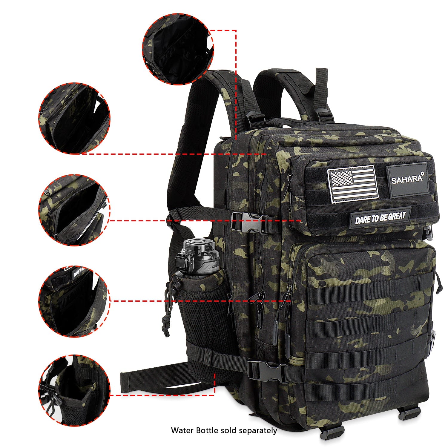 Raider Series Travel Bag & Laptop Backpack for Laptops up to 17.3-inch
