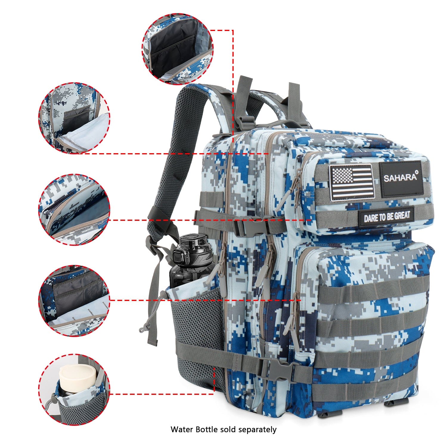 Raider Series Travel Bag & Laptop Backpack for Laptops up to 17.3-inch