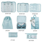 8-piece Set Travel and Storage Bags