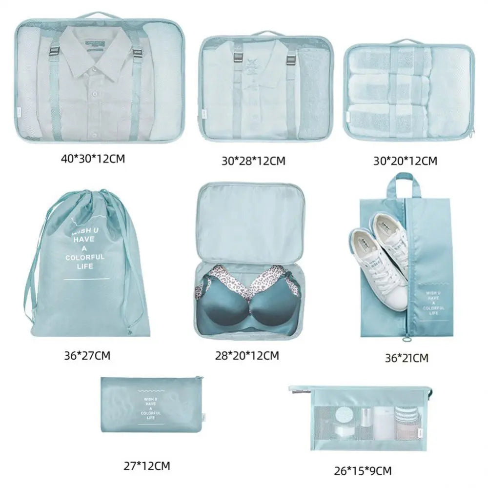 8-piece Set Travel and Storage Bags