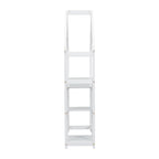 House-shaped Wooden writing Desk,Kids study Table,Bookshelf & Toy Storage,White