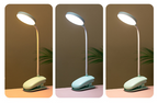 Bright LED Table Lamp Study Desk Reading Book Lamp Eye-care Bedside Bedroom Battery Desk Light For Student Office LED Stand Decorative Table Lamp Cute Study Lamps for Bedroom Décor