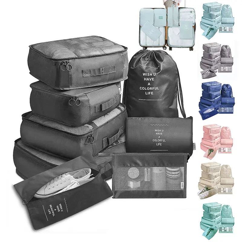 8-piece Set Travel and Storage Bags