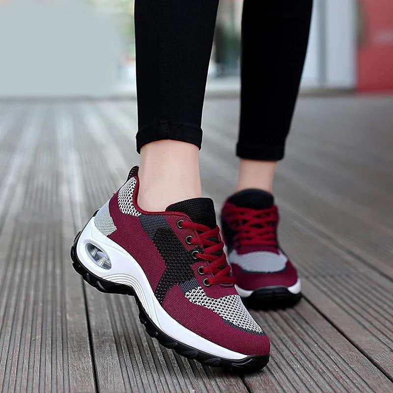 Women's Breathable Air-Cushioned Mesh Sneakers