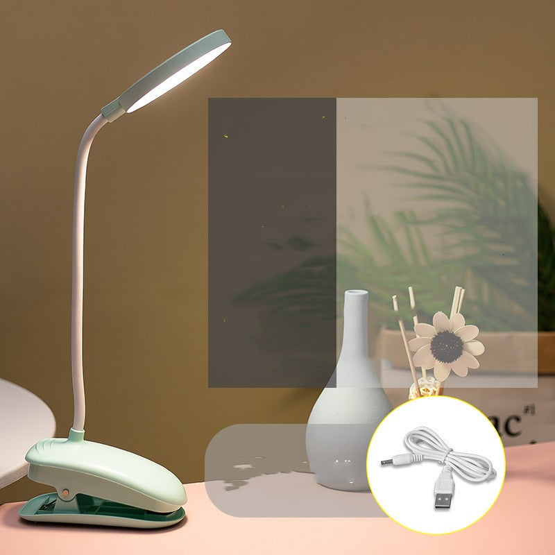 Bright LED Table Lamp Study Desk Reading Book Lamp Eye-care Bedside Bedroom Battery Desk Light For Student Office LED Stand Decorative Table Lamp Cute Study Lamps for Bedroom Décor