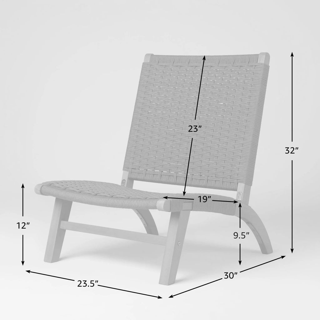 Costa Rica Outdoor Modern Lounge Chair