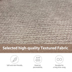 [New] [VIDEO provided] 81.1*76.3*35" Reversible Sectional Couch with Storage Ottoman L-Shaped Sofa Warm Grey