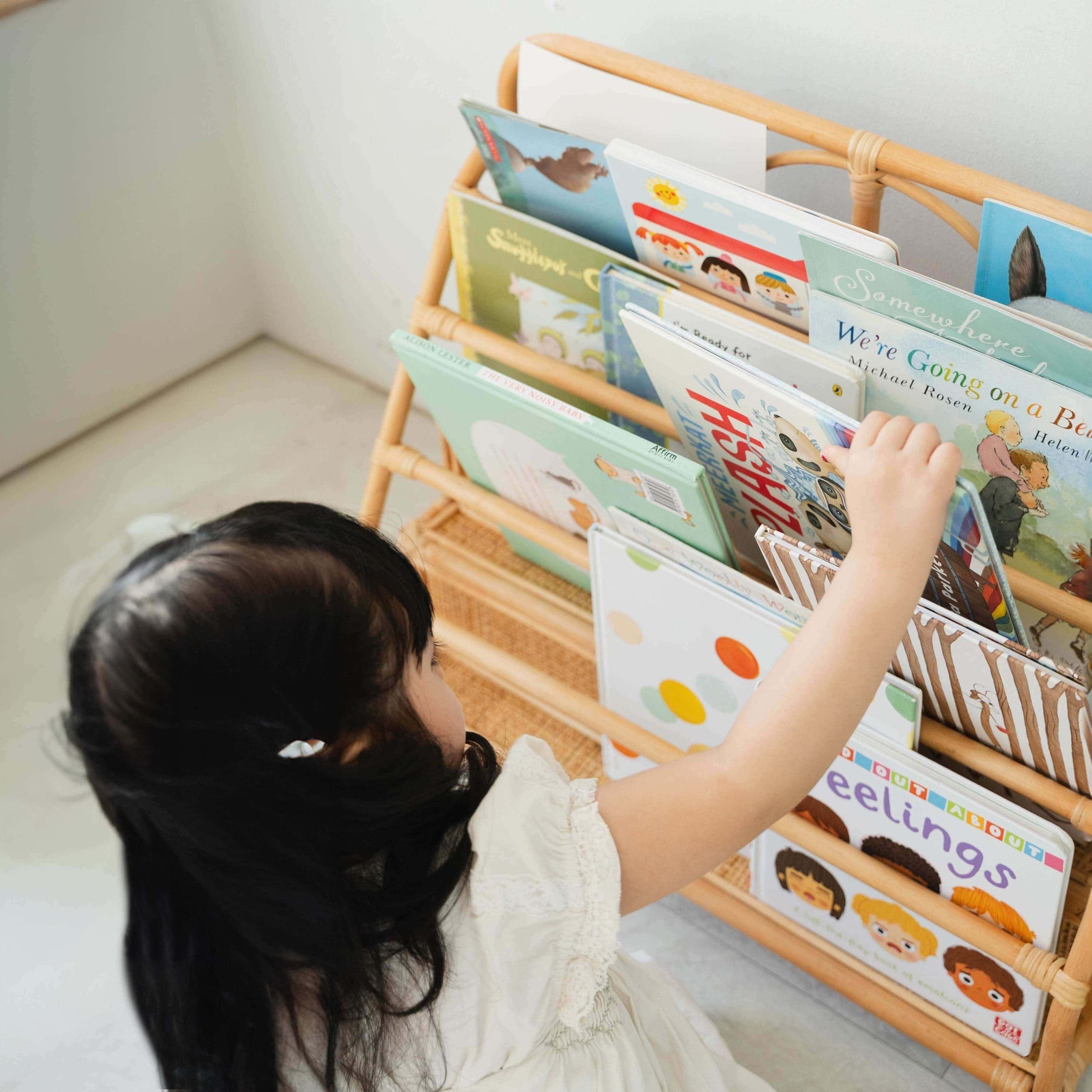 Elena Kids Montessori Bookshelf - Natural