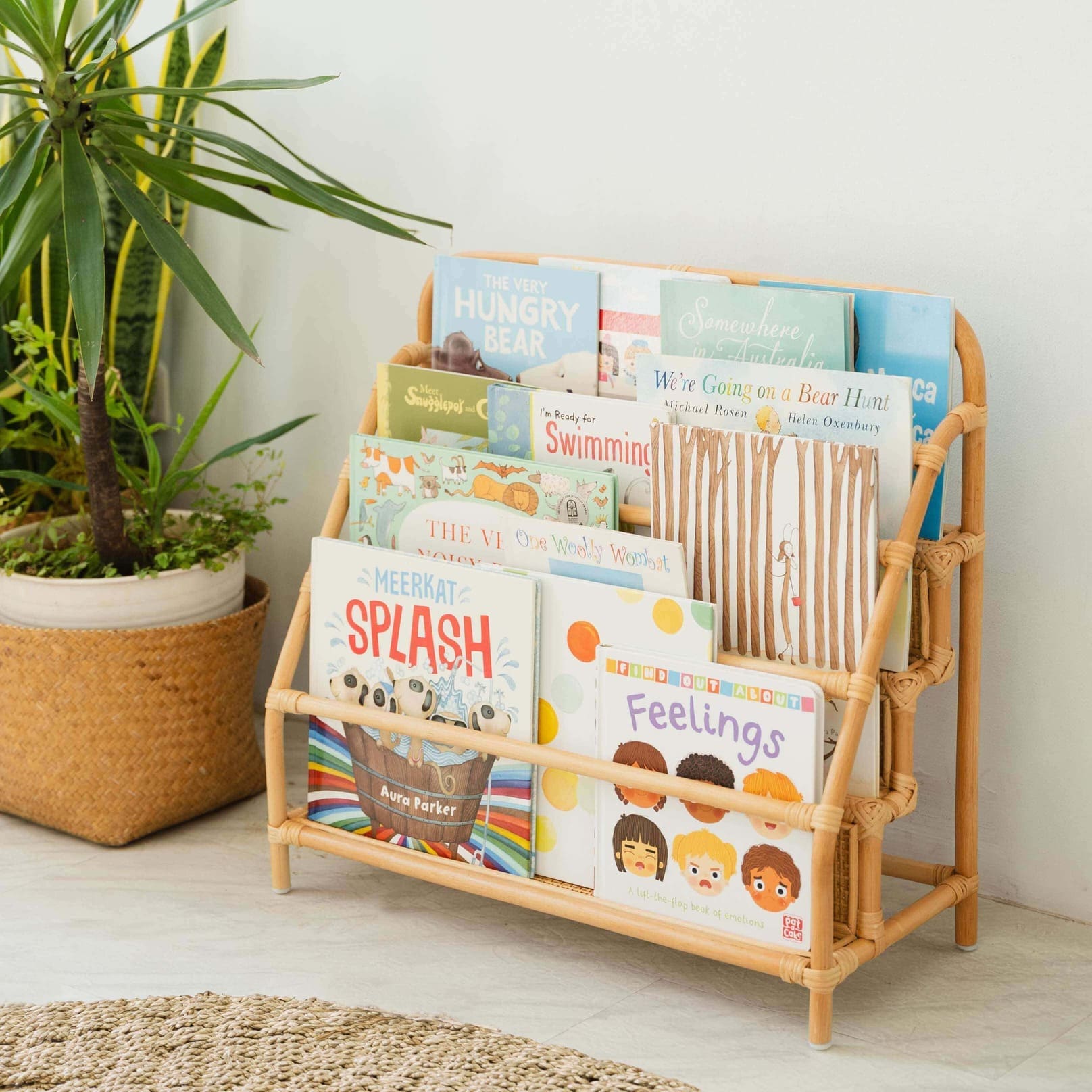 Elena Kids Montessori Bookshelf - Natural
