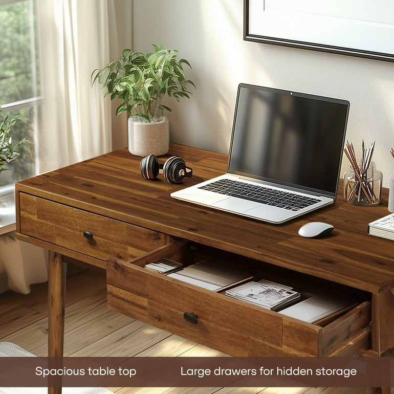 Lagom 48 Inches Solid Wood Desk