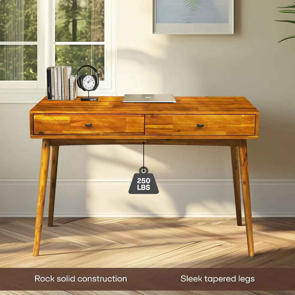 Lagom 48 Inches Solid Wood Desk