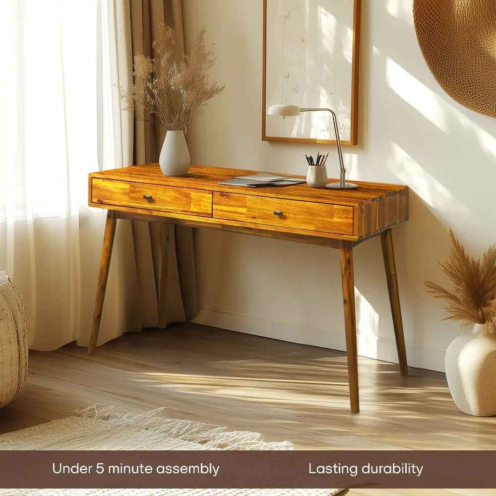 Lagom 48 Inches Solid Wood Desk