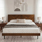 Alander Solid Wood Bed Frame