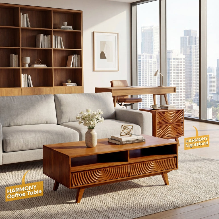 Harmony Wooden Coffee Table