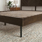 Alander Solid Wood Bed Frame