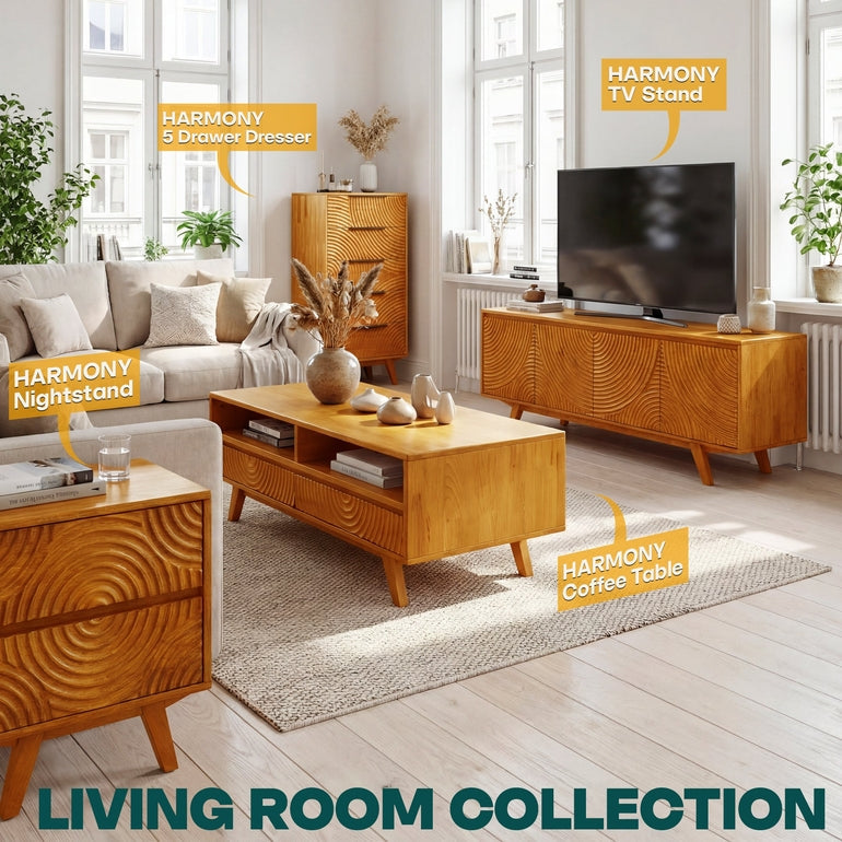 Harmony Wooden Coffee Table