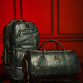 Monogram Leather Signature Bag Set (Signature and Duffle)