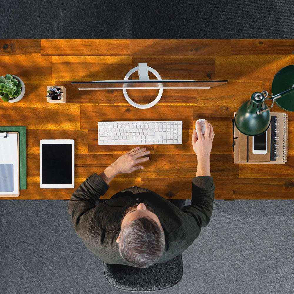 Lagom 48 Inches Solid Wood Desk