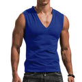 Men's Summer Cotton V-Neck Gym Tank Top