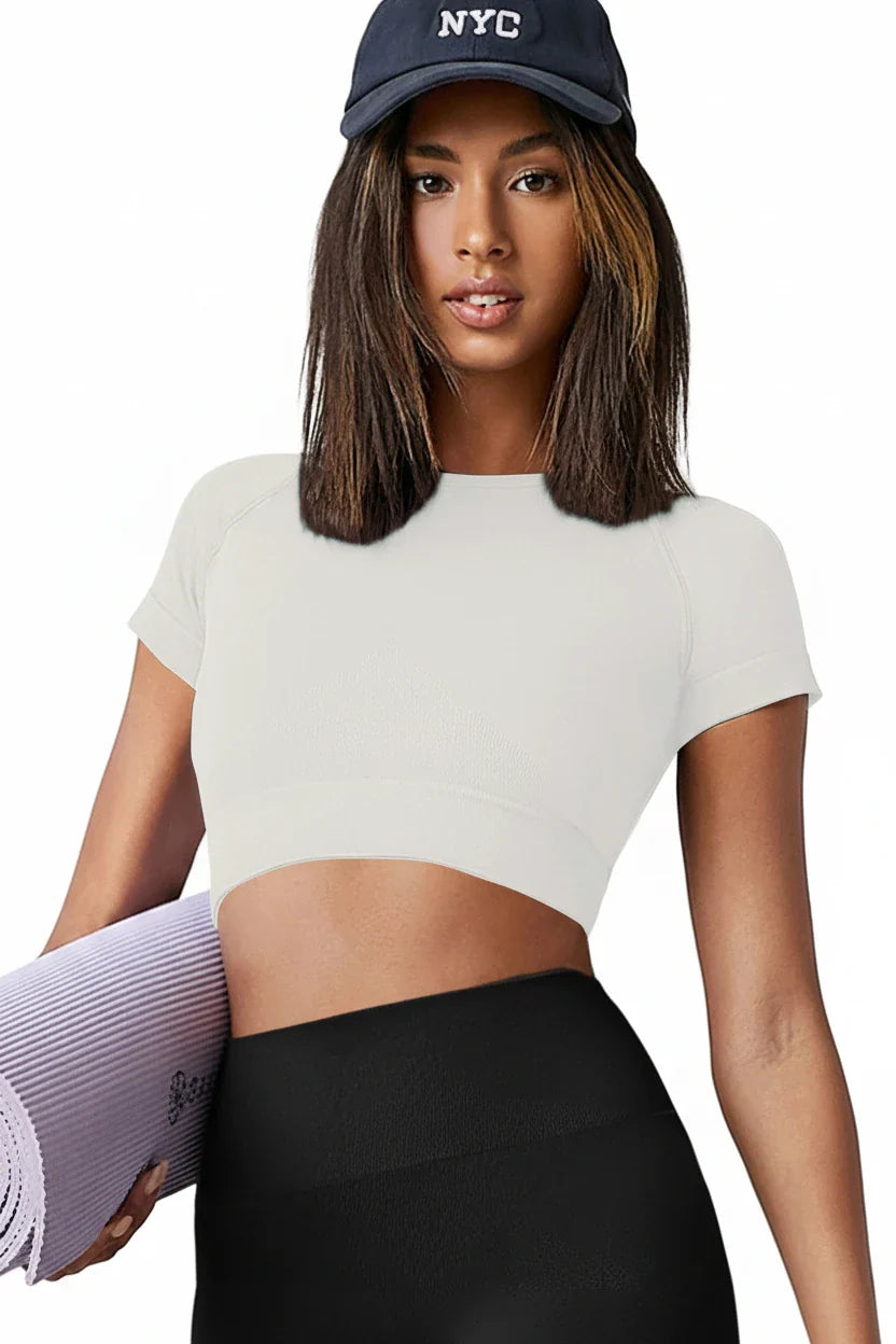 Seamless Yoga & Running Activewear Top