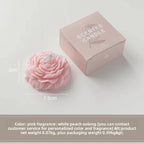 Creative Peony Candle Floral Fragrance Mothers Day Gift Idea Handmade Soy Wax Aromatherapy for Home Decor Favor Present
