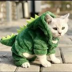 Halloween Dinosaur Costume for Small Cats — Medium Dogs