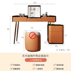 Bedroom Light Luxury Dressing Table Vanity Storage Flip Cabinet One Small Apartment Makeup Dresser Penteadeiras Household Items