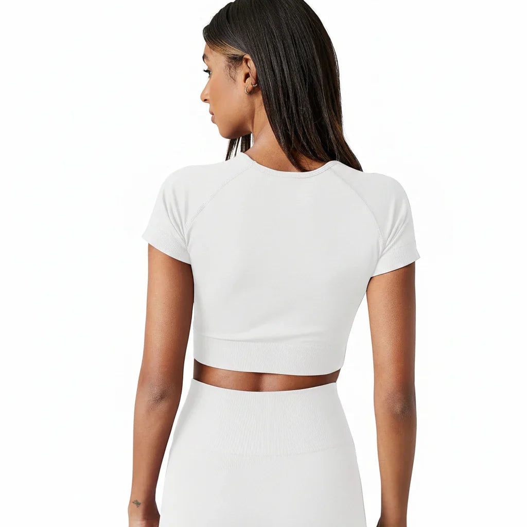 Seamless Yoga & Running Activewear Top