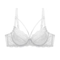 Logirlve Wholesale 3PCS Sexy Underwear Woman Lace Bras Hollow out Ultrathin Bra Women's lingerie Big Size Bra