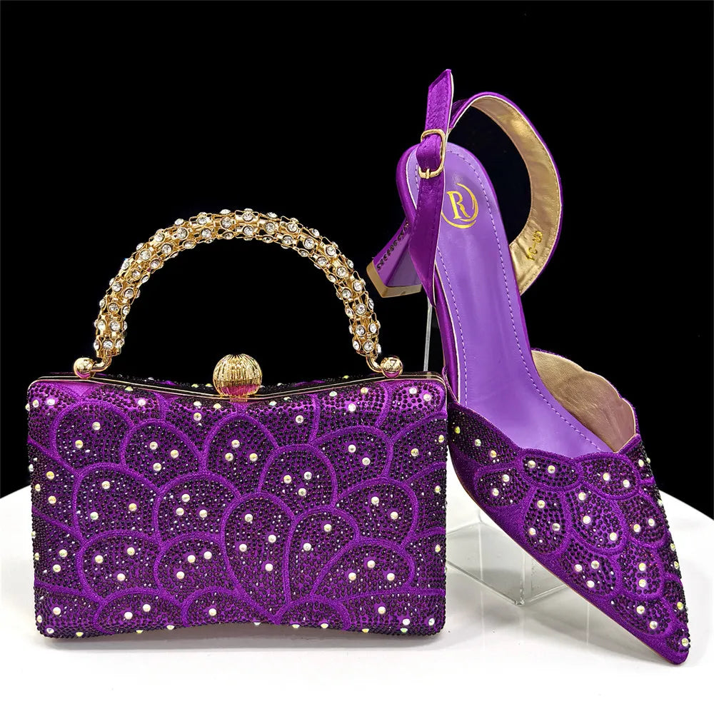 Italian Shoes and Handbags Set EDS5