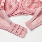 Logirlve Wholesale 3PCS Sexy Underwear Woman Lace Bras Hollow out Ultrathin Bra Women's lingerie Big Size Bra