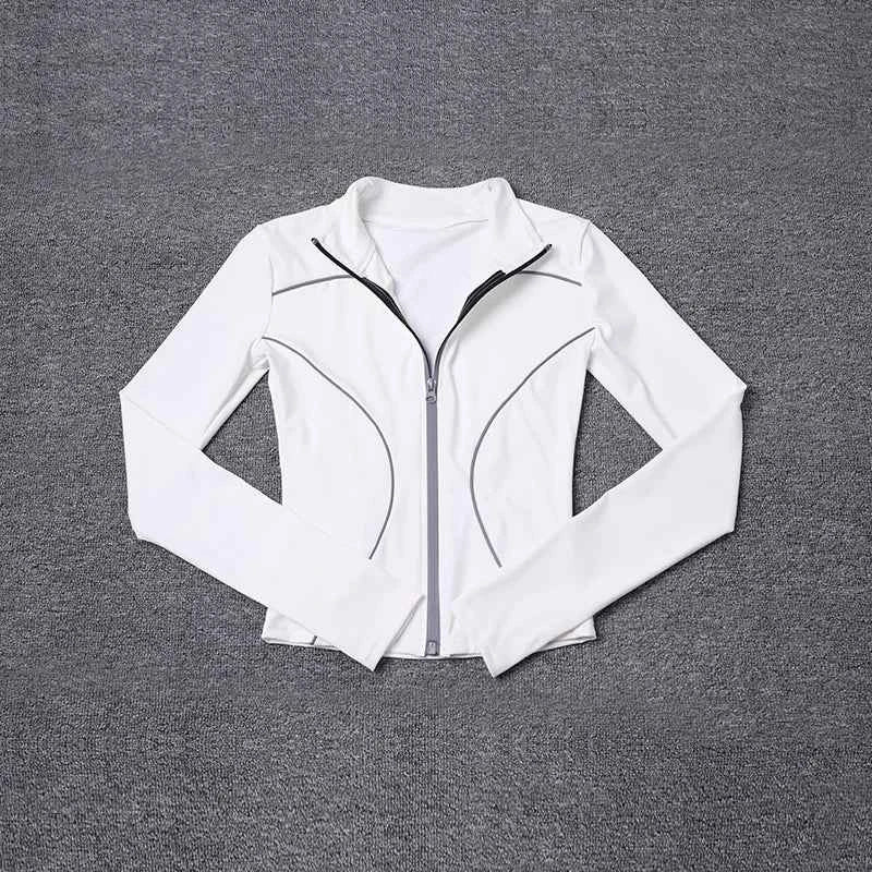 Women's UV Protection Reflective Yoga Jacket