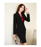 Korean Women's Fit and Tailored Blazer Jacket for Spring and Autumn Office Lady OL Casual Business Suit for Women Trendy Style
