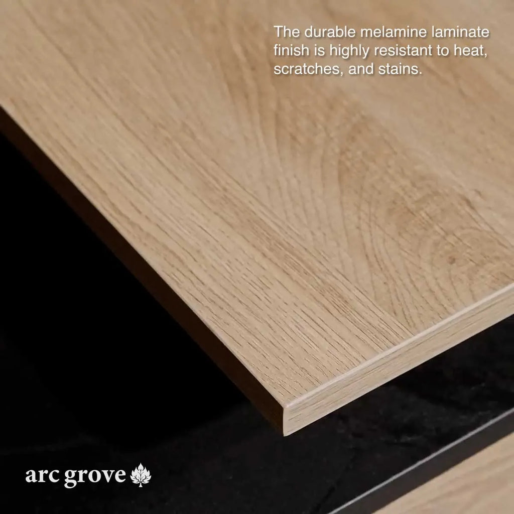 Anderson · L-Shaped Executive Standing Desk, Adjustable Height