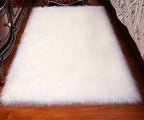 Thicken Faux Fur Rugs Plush Carpet area rug options of 4 colors 3 sizes