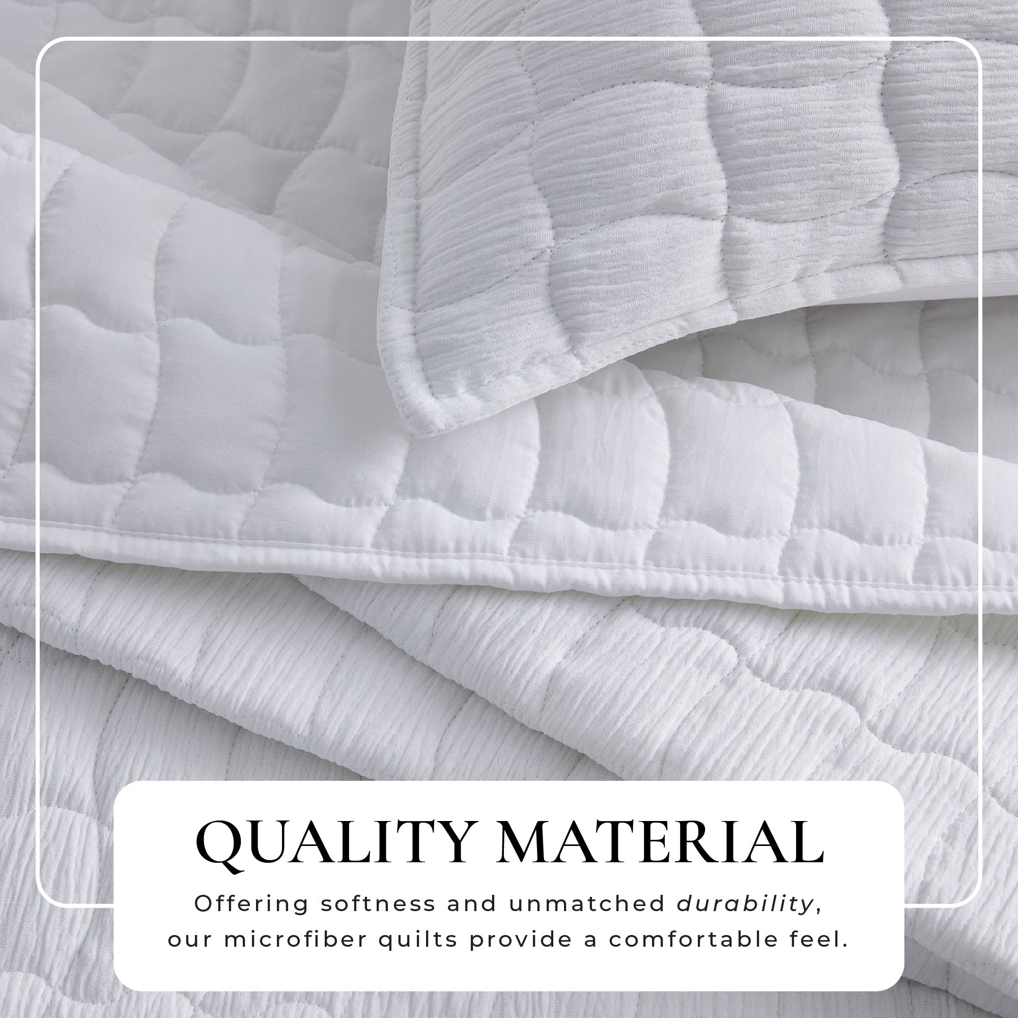 Gauze Quilt Set - Wave Stitch Collection