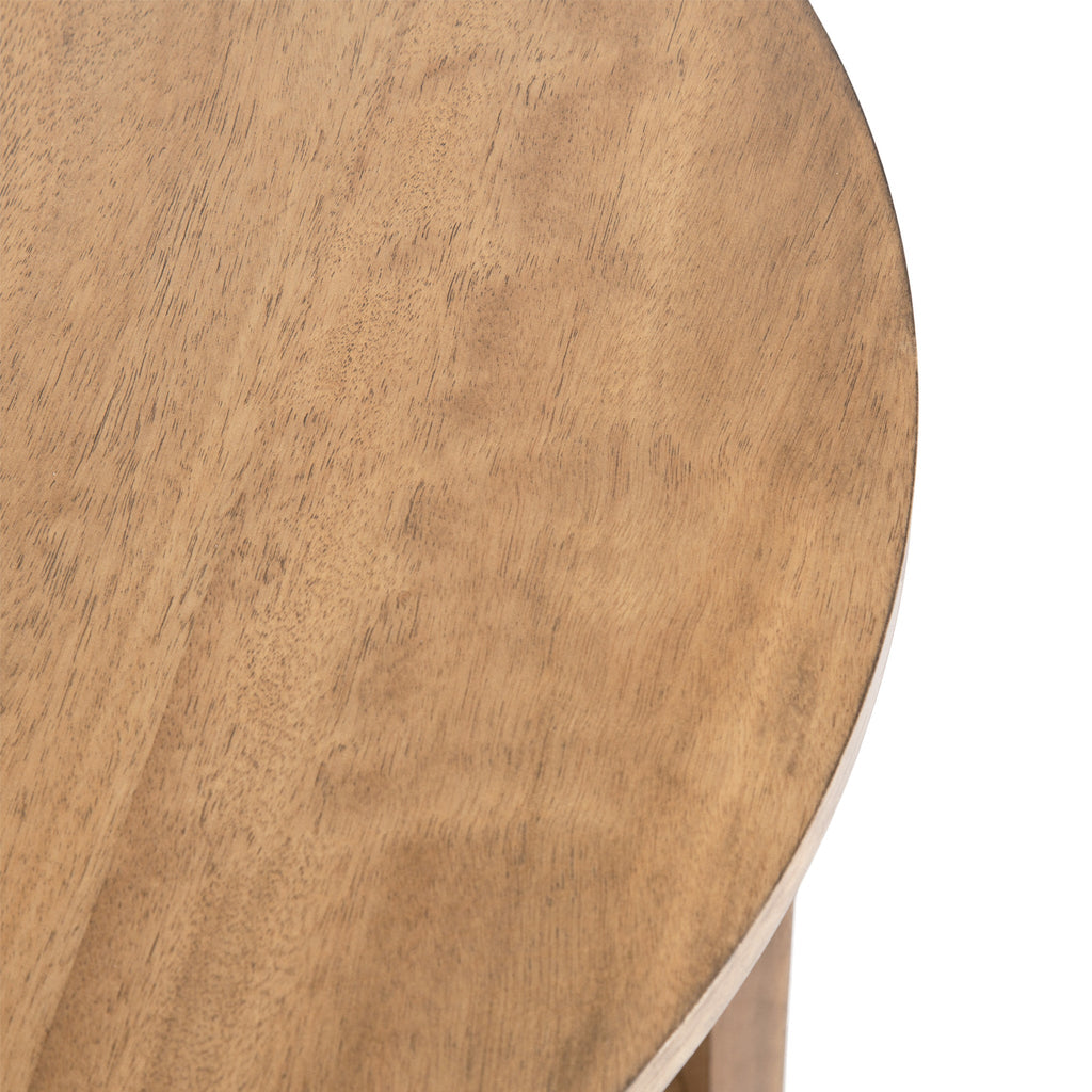 Foxford Round Wood Side Table