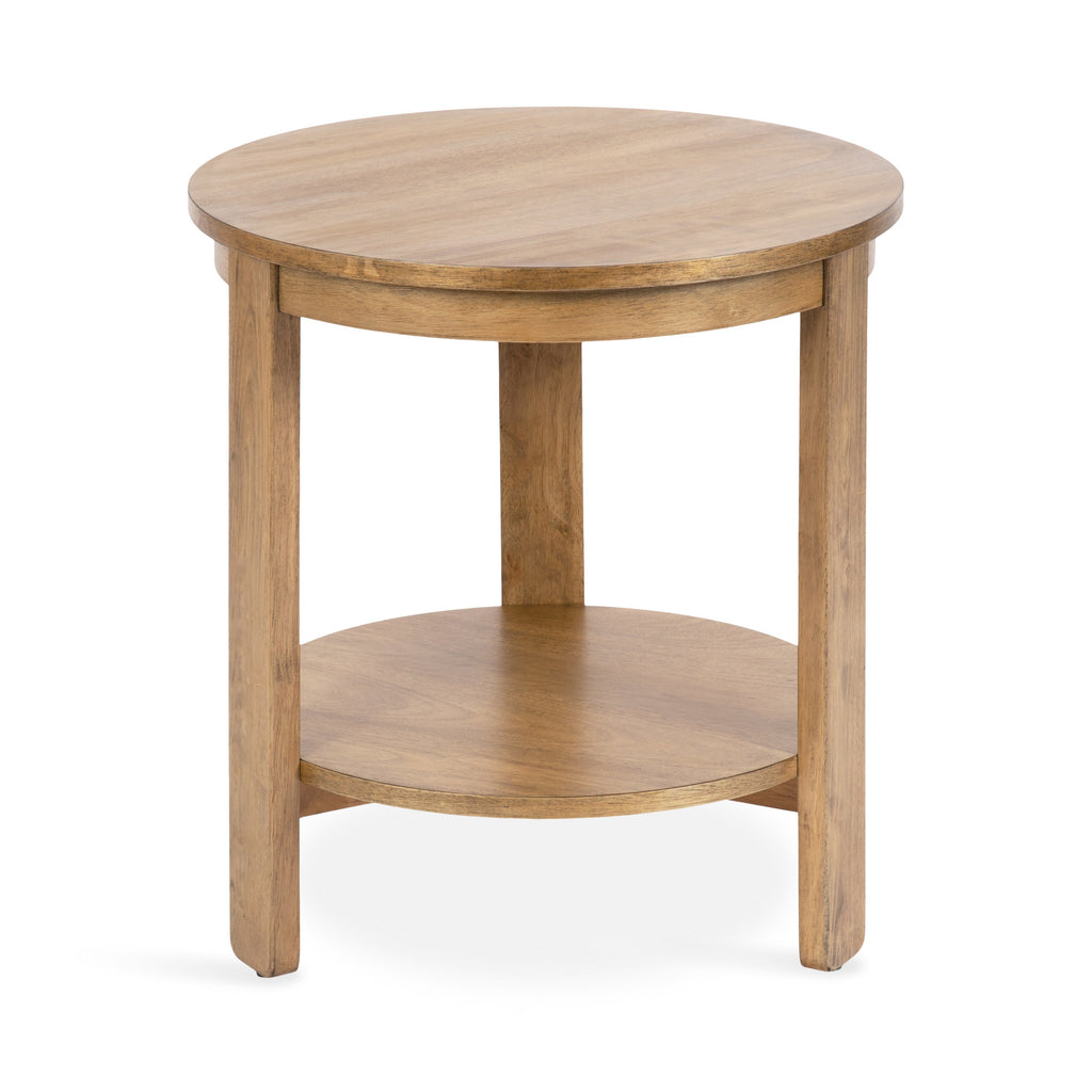 Foxford Round Wood Side Table