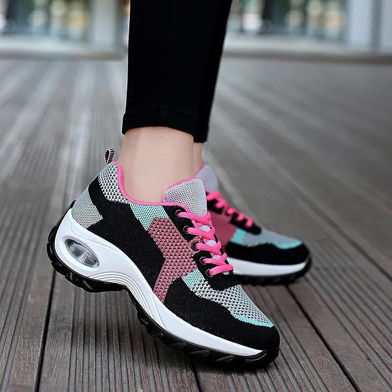Women's Breathable Air-Cushioned Mesh Sneakers