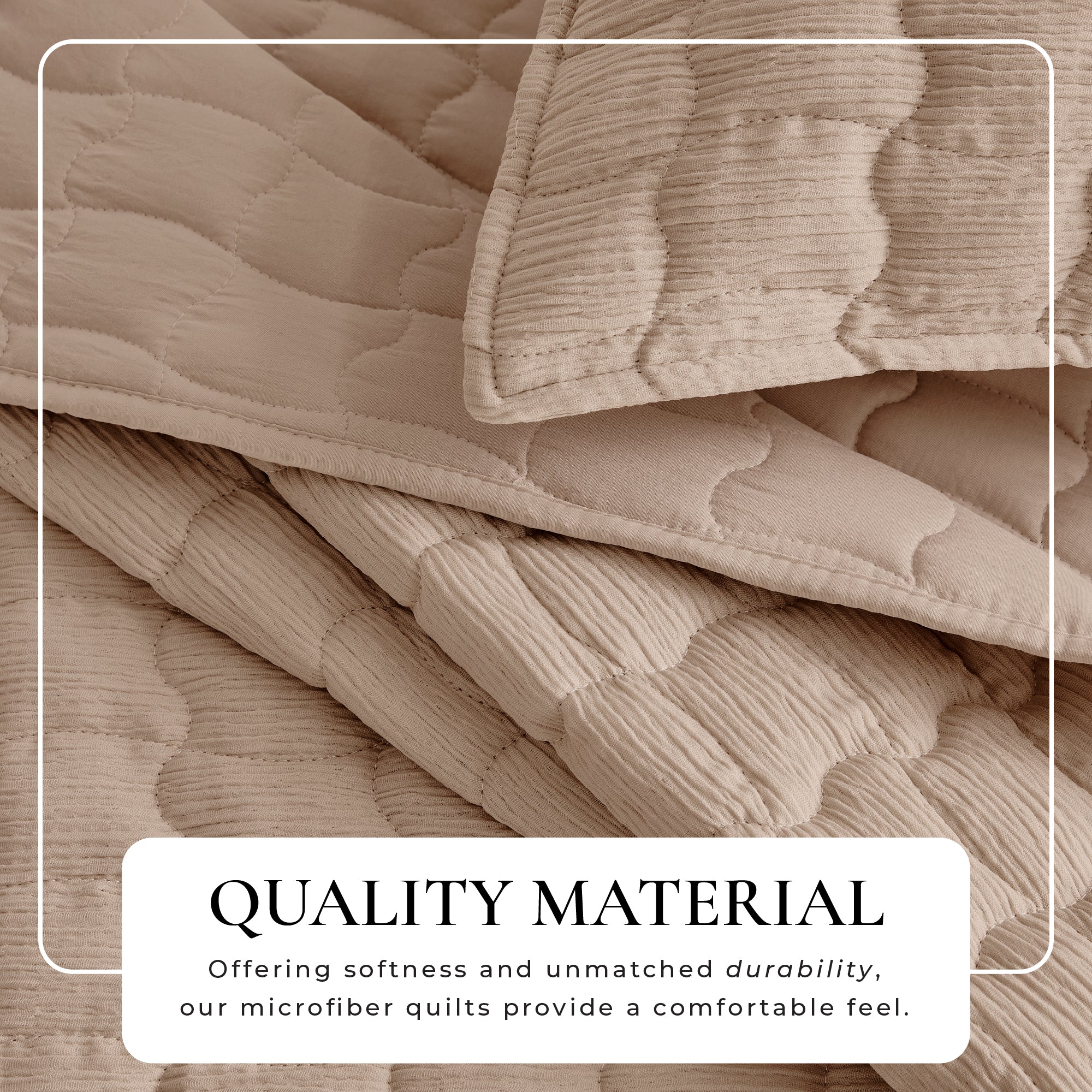 Gauze Quilt Set - Wave Stitch Collection