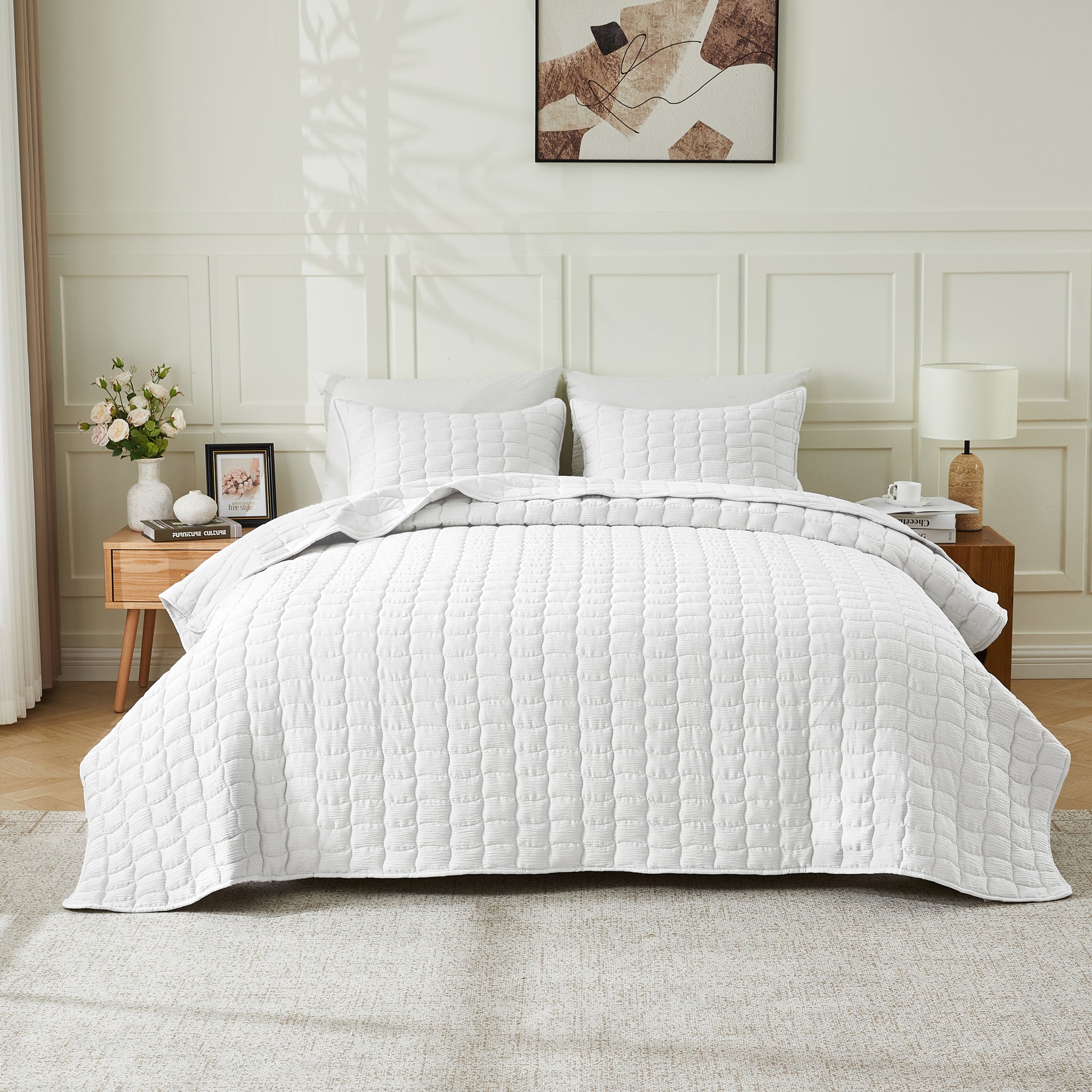 Gauze Quilt Set - Wave Stitch Collection